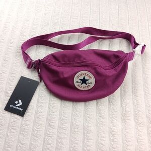 Converse All Star Purple Waist Bag